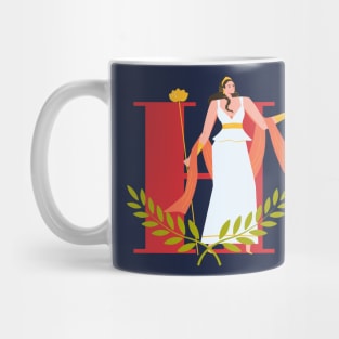 Bow to none, reign with grace - Embrace the strength of Hera Mug